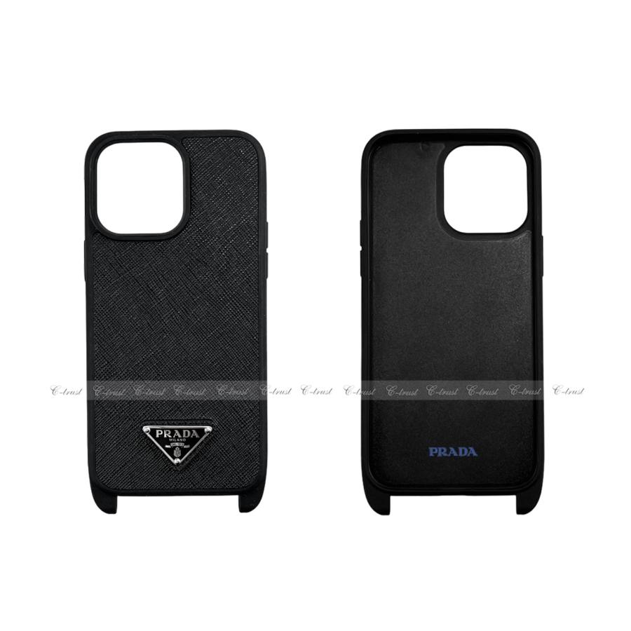 PRADA iPhone14proMAX ケース サフィアーノレザー 三角ロゴ PRADA iPhone14proMAX ケース サフィアーノレザー 三角ロゴ PRADA