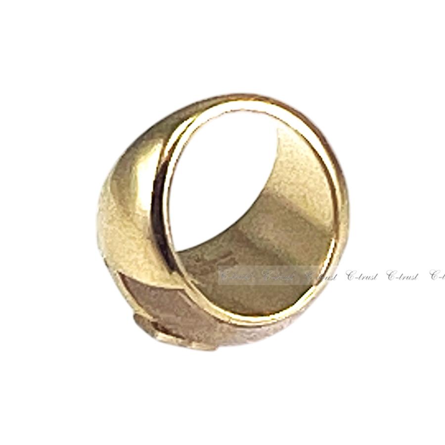 FENDI（フェンディ） L798-M.. FENDI RING リング 指輪 ウッド ロゴ
