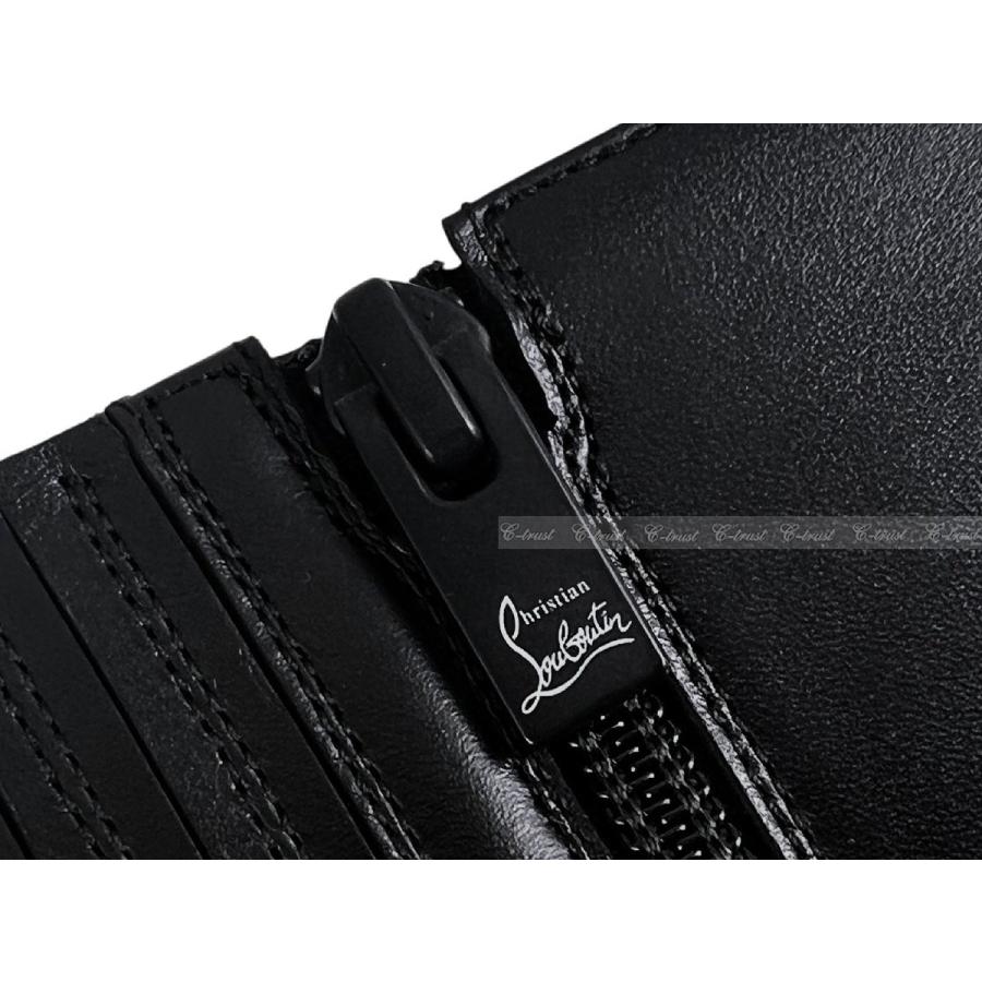 L918-35.5.. Christian Louboutin クリスチャン ルブタン ロング ブーツ PUMPPIE BOTTA 85 ハイヒール シューズ イタリア製 新品 ★ BLACKの画像