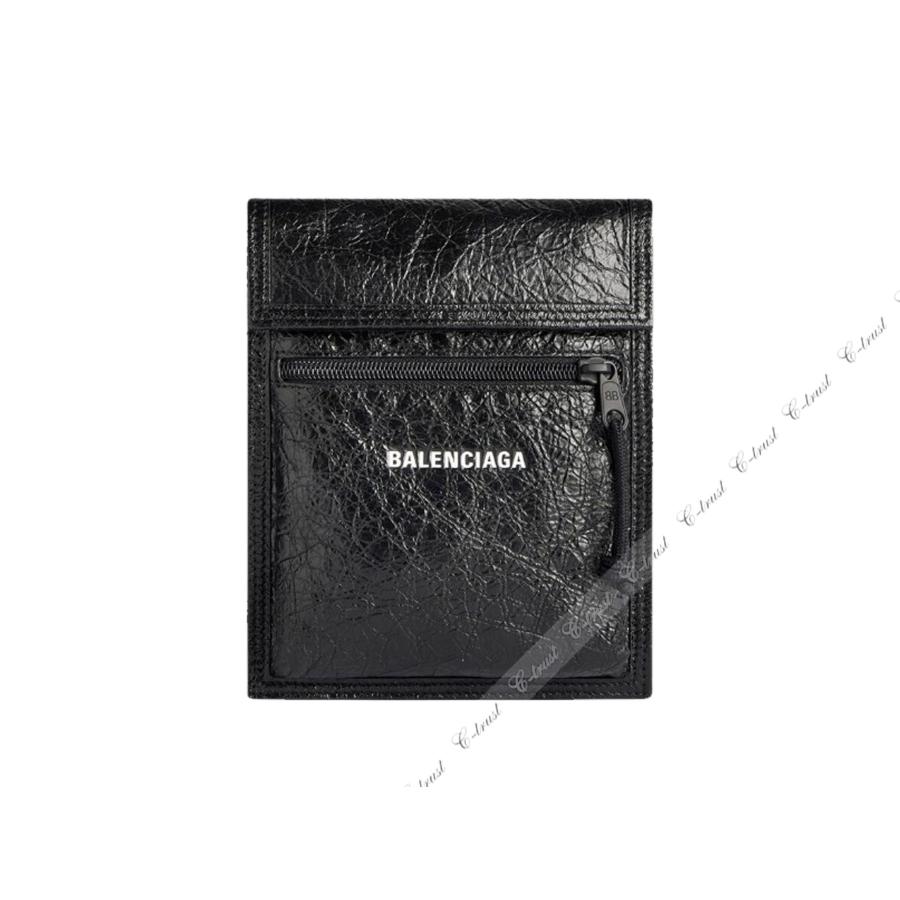 L967- BALENCIAGA バレンシアガ BAG ショルダーバッグ EXPLORER ポーチ クロスボディ ストラップ ラム革 イタリア製 新品の画像