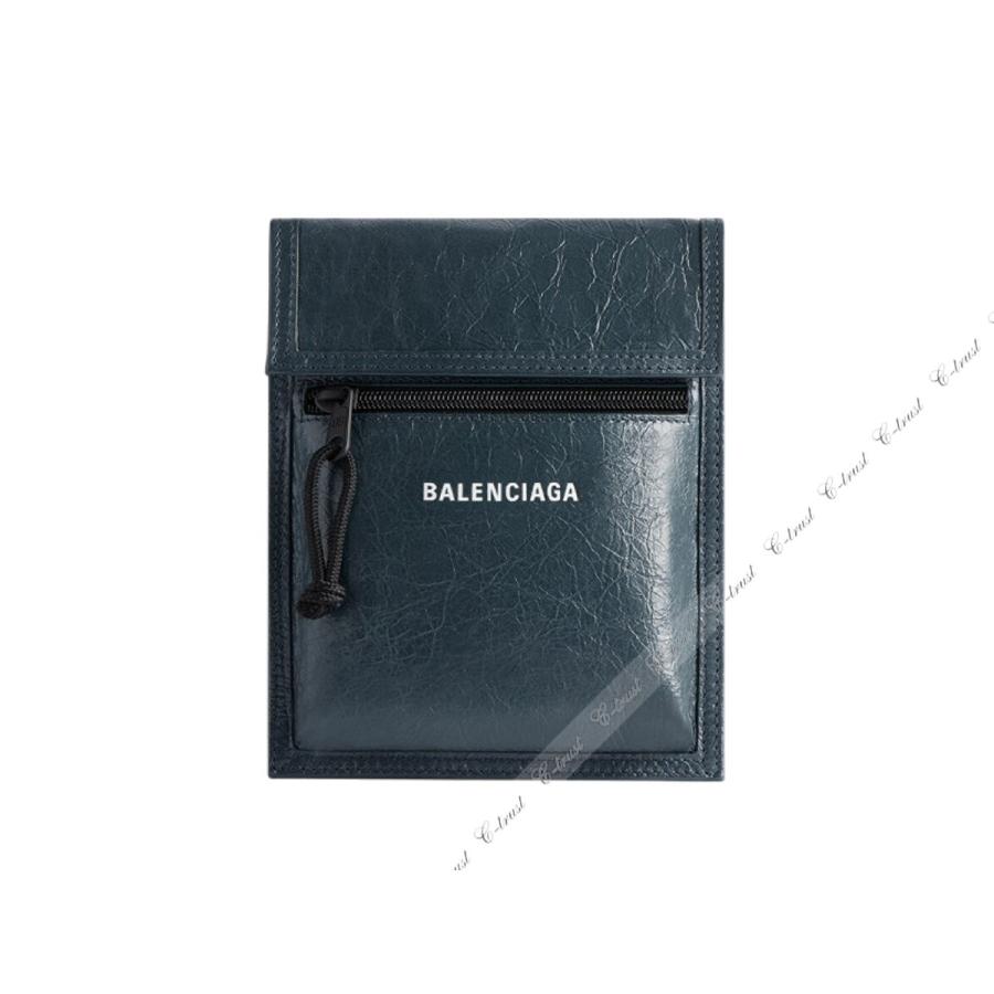 L967- BALENCIAGA バレンシアガ BAG ショルダーバッグ EXPLORER ポーチ クロスボディ ストラップ ラム革 イタリア製 新品の画像