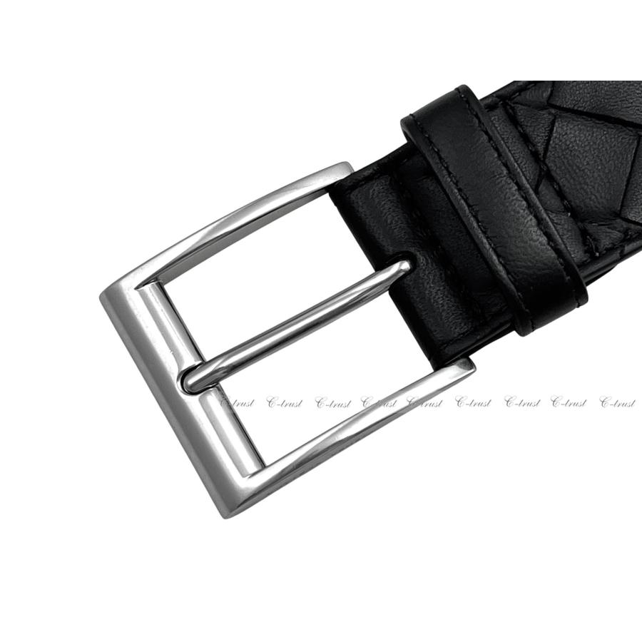 【極美品】ボッテガ イントレチャート オールレザー ベルト メンズ 極美品】ボッテガ イントレチャート オールレザー ベルト メンズ 極美