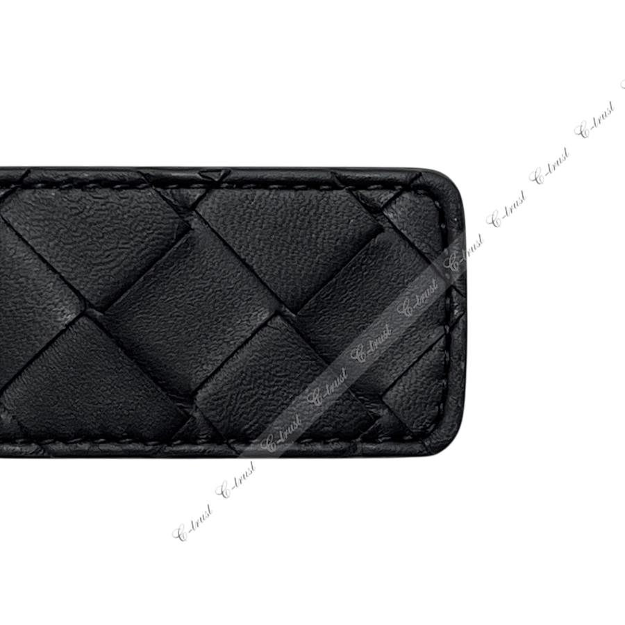 BOTTEGA VENETA ボッテガヴェネタ イントレチャート レザーベルト BOTTEGA VENETA ボッテガヴェネタ イントレチャートベルト (BOTTEGA