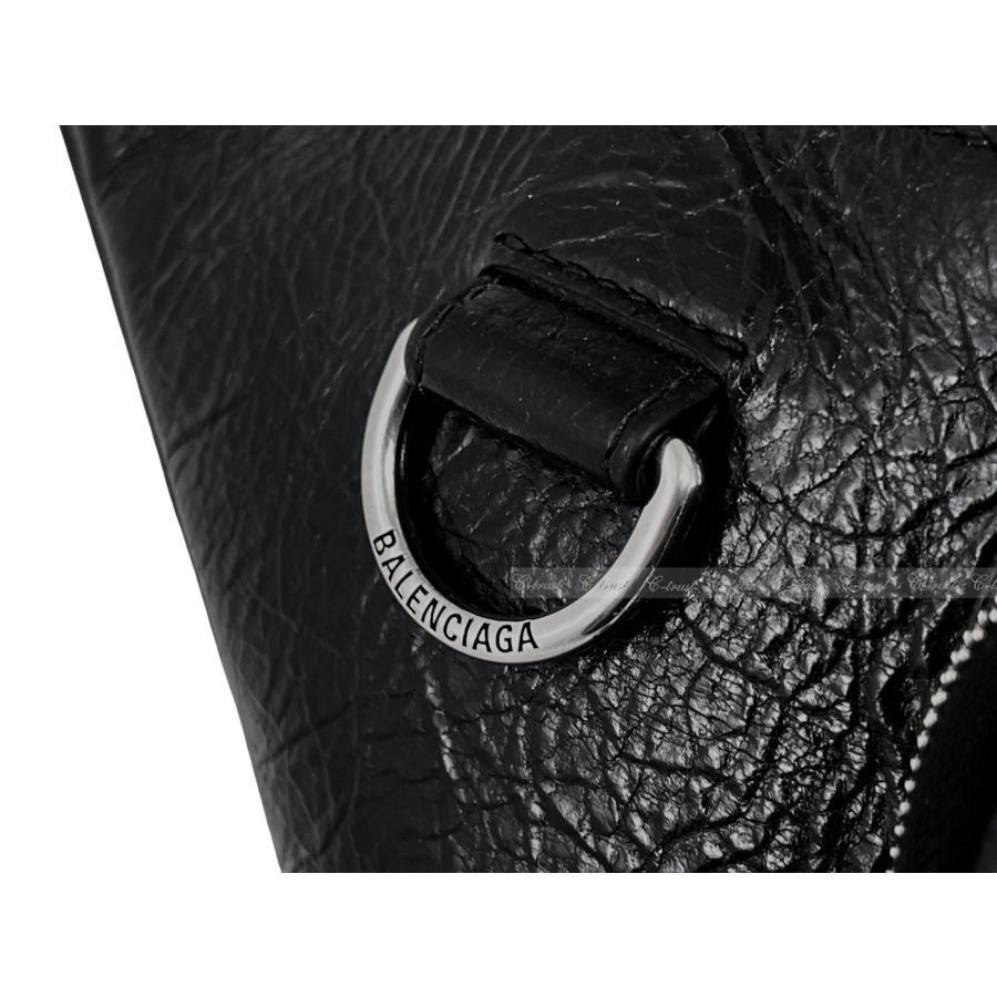 M152- BALENCIAGA バレンシアガ BAG ベルト バッグ SUPERBUSY BELTBACK ショルダー マルチジップ カーフ イタリア製 新品の画像