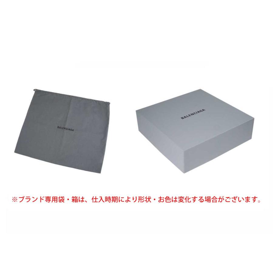 M180.. BALENCIAGA バレンシアガ 財布 ENVELOPE FLAP CARD HOLDER カードケース 名刺入れ カーフ ロゴ 新品 ★ 4799 ASH BLUE + NACRE_9