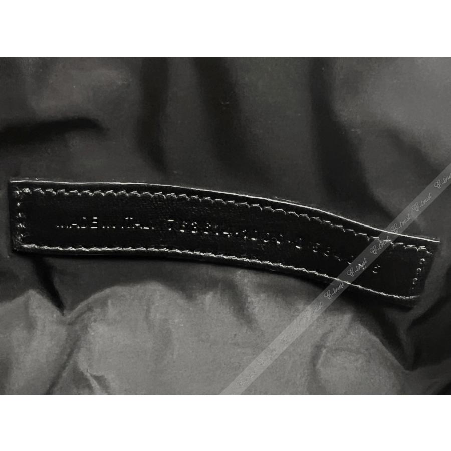 M185.. BALENCIAGA バレンシアガ ポーチ バッグ BAG LE CAGOLE COSMETIC XS ラム レザー ロゴ イタリア製 新品 ★ 1000 ブラック