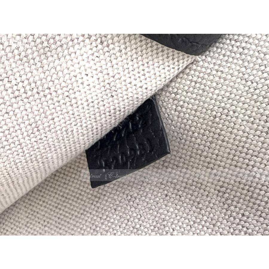 M235.. GUCCI グッチ BAG バッグ ドキュメント ケース PIUMA GG JUMBO クラッチ ポーチ カーフ レザー ロゴ イタリア製 新品 ★ 1000 BLACKの画像