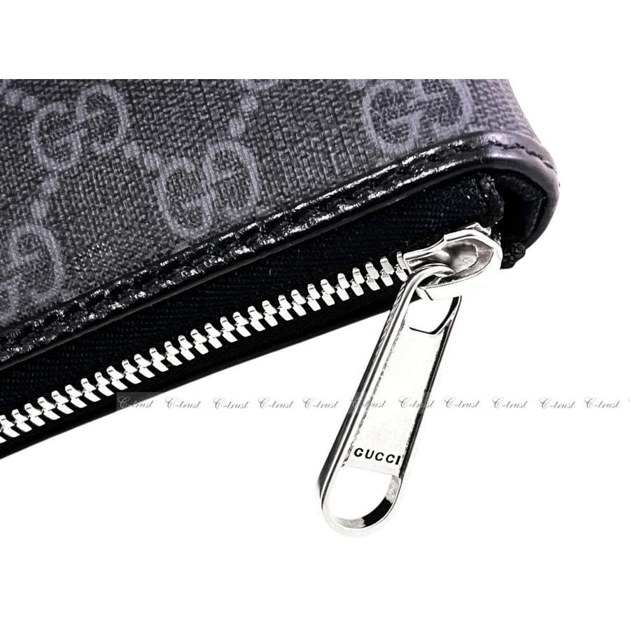 M237.. GUCCI グッチ BAG バッグ ドキュメントケース インターロッキング クラッチ ポーチ ビジネスケース ロゴ イタリア製 新品 ★ 1000 BLACKの画像