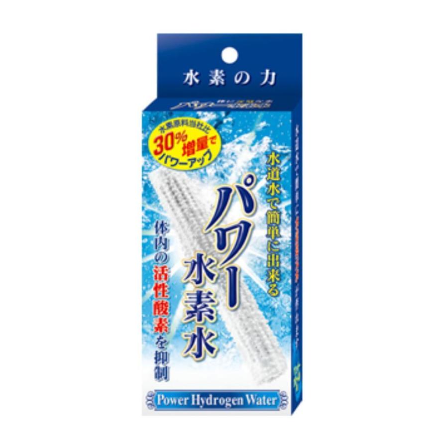 【ゴーゴーセール】日本カルシウム工業 パワー水素水 38g 1本入【6個セット】水道水で水素水が作れる 水素水生成器 スティック 美味しいお水 塩素 カルキ臭