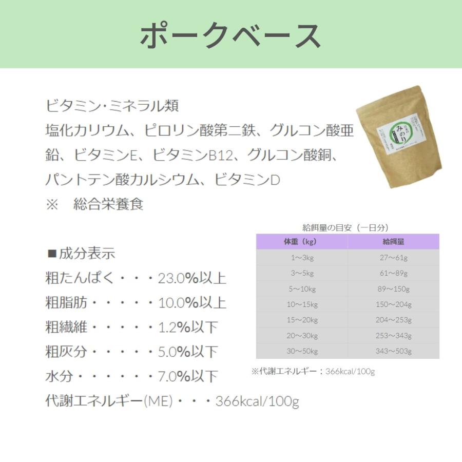 日本のみのり 純国産プレミアム ドッグフード チキン＆ポーク＆ビーフ（3種×各2個 合計6個）各800g 国産 無添加 犬用 総合栄養食 サンユー研究所 合計6個 各800g