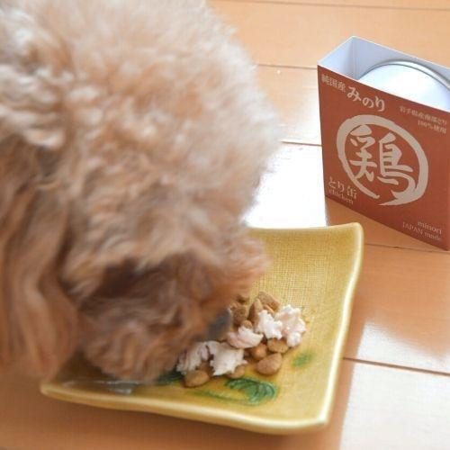 【ゴーゴーセール】日本のみのり とり缶80g【40缶セット】 サンユー研究所 鶏缶 鶏肉 犬猫用 ペット用缶詰 保存食 ウェットフード 国産無添加 高品質_3