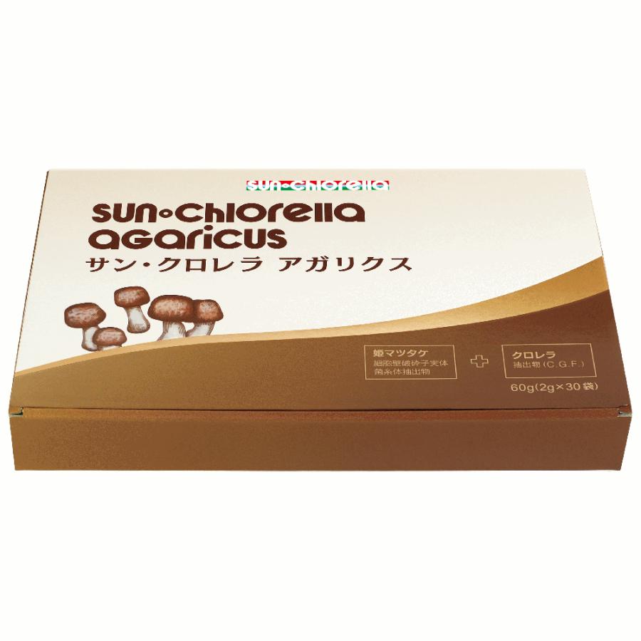 新春応援セール】サン・クロレラ アガリクス 30袋（60g）【3個セット 