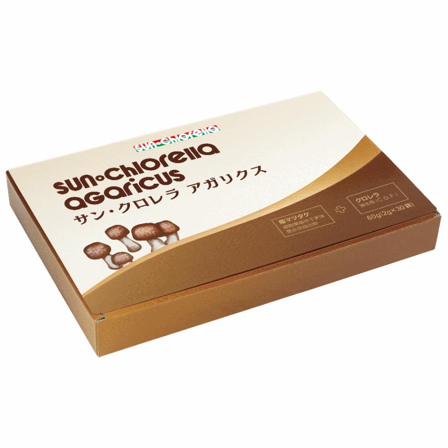 サンクロレラ サン・クロレラ アガリクス 30袋（60g）【金運招き猫 