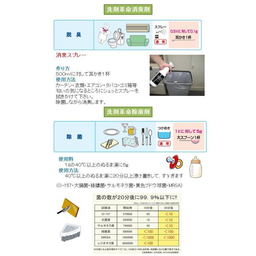 【ゴーゴーセール】【セットお得価格】スーパー洗剤革命2【300g＋1kg】セット 大掃除 万能洗剤 粉末 オールインワン クリーナー 業務用_4