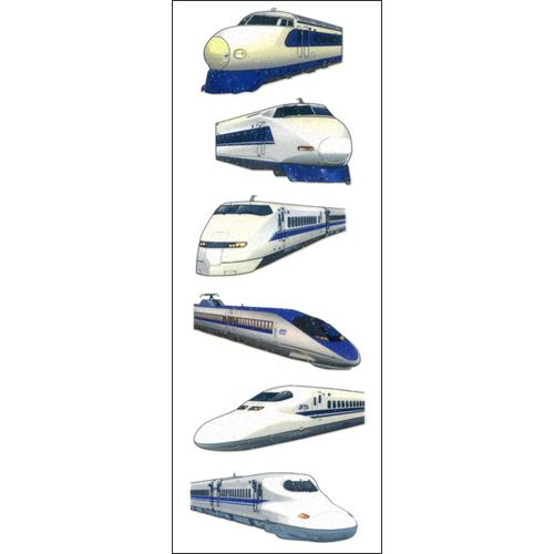 ラメ入りシール 東海道山陽新幹線 NR503【JR公認】鉄道 電車 レター