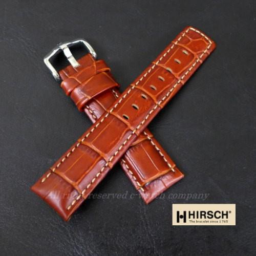 ヒルシュ HIRSCH 腕時計ベルト グランドデューク ゴールデンブラウン アビエ式バネ棒付き 18mm 20mm 22mm 24mm 送料無料 高級時計バンド