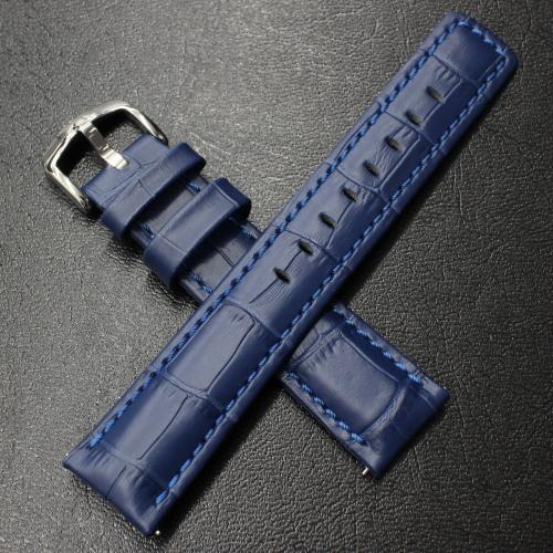 ヒルシュ HIRSCH 腕時計ベルト グランドデューク ブルー アビエ式バネ