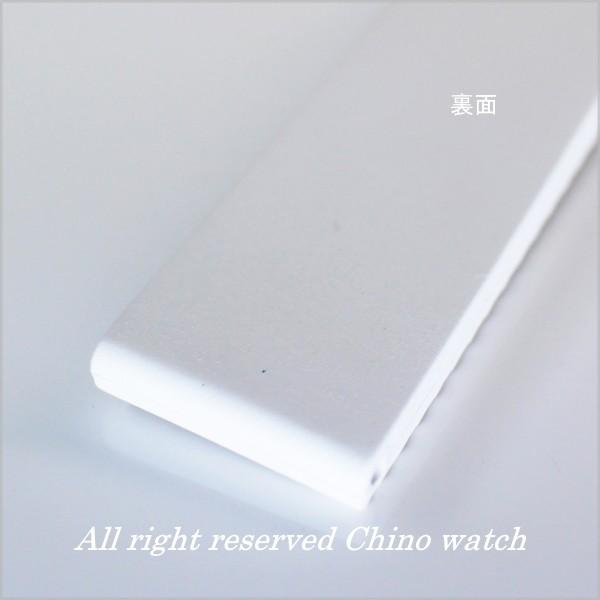 時計ベルト バンド BC ボネット・シンチュリーニ ラバーべルト 20mm WHITE Dバックルモデル 送料無料の画像