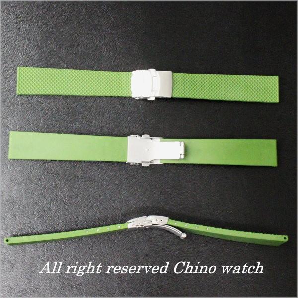 時計ベルト バンド BC ボネット・シンチュリーニ ラバーべルト 20mm