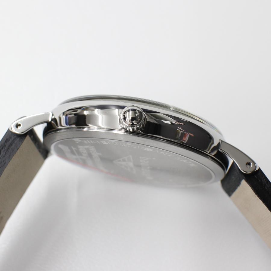 バウハウス 腕時計 BAUHAUS 2140-2QZ BLACK クォーツ ドイツ時計 送料無料の画像