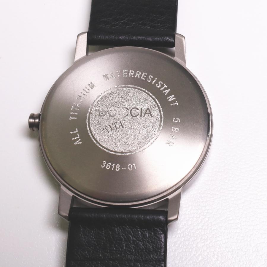 BOCCIA TITANIUM（ボッチアチタニウム） BOCCIA TITANIUM Basic 腕時計 