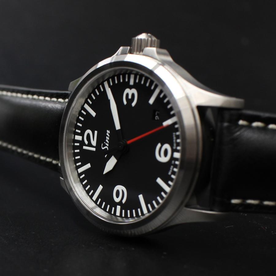 Sinn（ジン） Sinn 556.A.RS 自動巻き 腕時計 ロシアンカウレザー