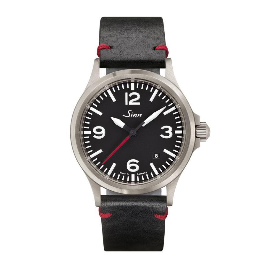 Sinn ジン 556.A.RS 自動巻き 腕時計 ヴィンテージカウレザー Sinn ジン 556.A.RS 自動巻き 腕時計 ヴィンテージカウレザー