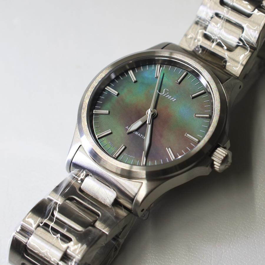 Sinn（ジン） Sinn 556.I.PERLMUTT.S.M 自動巻き 腕時計 メンズ腕時計