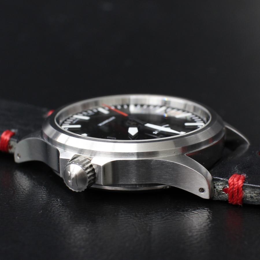 最終値下げ ジン 556.I.RS レザー 昨年末 正規店購入　純正バックル付 Sinn 豪華おまけ有！ ジン 556.I.RS 自動巻 腕時計 メンズ