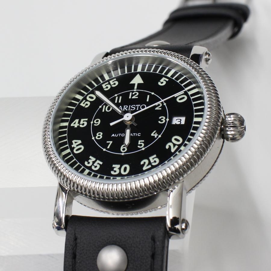 アリスト 腕時計 ARISTO Luftwaffe 自動巻き 4H32M パイロット