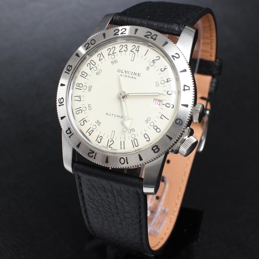 代引き手数料無料 Glycine Airman グリシン エアマン40 No1 24時間表示式 Gl0165 24h 自動巻き 時計 腕時計 送料無料 交換無料 Www Ladislexia Net