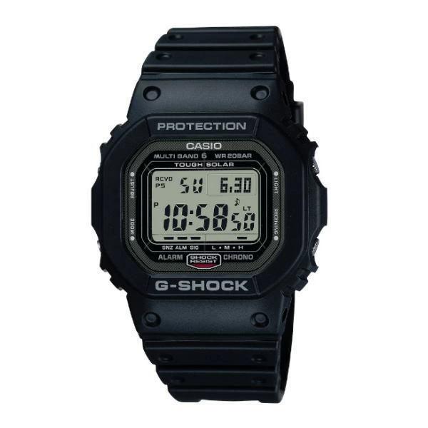 GW-5000U-1JF CASIO G-SHOCK デジタル腕時計 ブラック G-SHOCK Gショック 腕時計 カシオ GW-5000U-1JF ソーラー電波時計