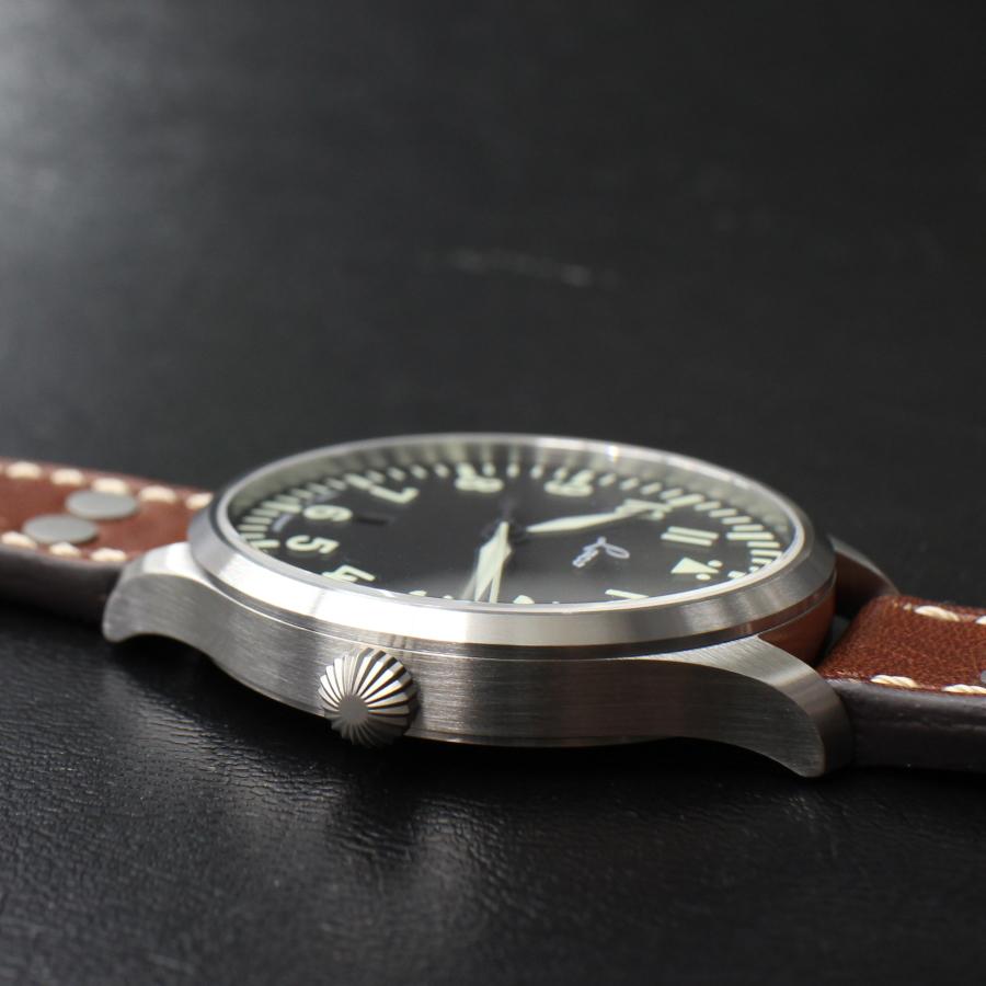 ラコ 腕時計 Laco PILOT Genf.2.D40 861807.2.D クォーツ パイロットウォッチ メンズ腕時計 送料無料の画像