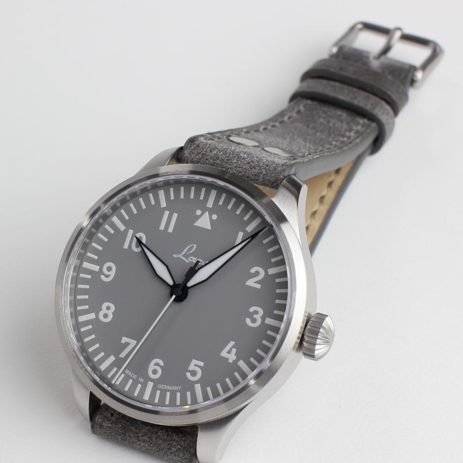 ラコ 腕時計 Laco PILOT 862161 Augsburg39 Grau アウクスブルク39 グラウ 自動巻き パイロットウォッチ メンズ腕時計 送料無料｜c-watch｜02
