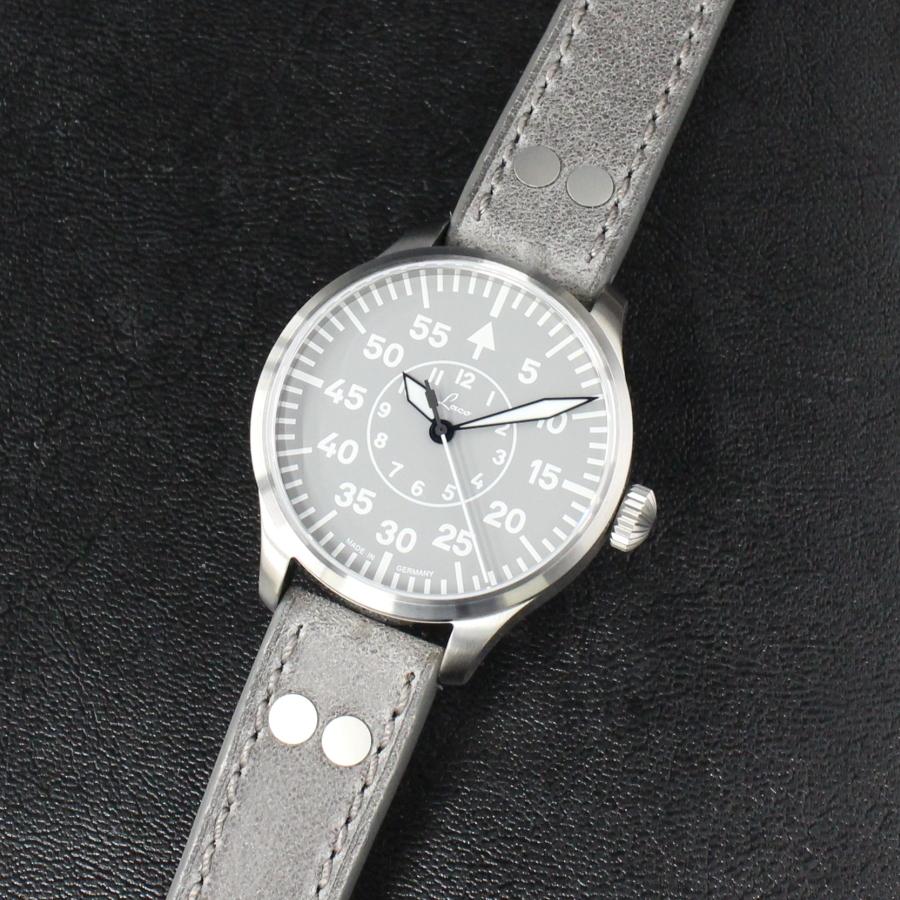 Laco（ラコ） 腕時計 Laco PILOT 862162 Aachen39 Grau アーヘン39