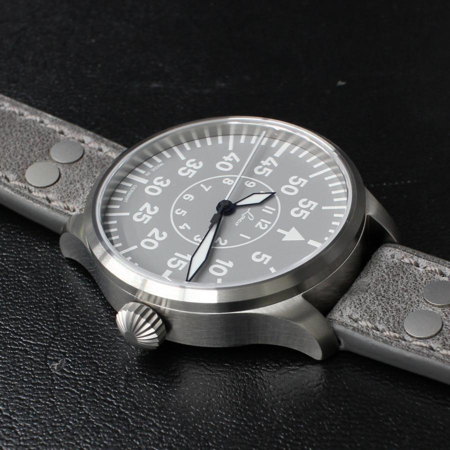 Laco PILOT Aachen39 自動巻パイロットウォッチ Laco ラコ 腕時計 PILOT 862162 Aachen39 Grau アーヘン39