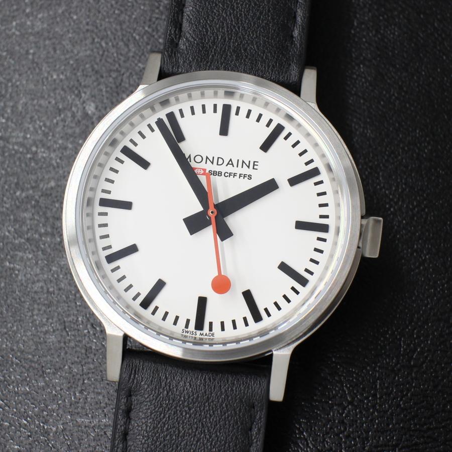 MONDAINE stop2go ストップ2ゴー ホワイト・ブラックレザー | tspea.org