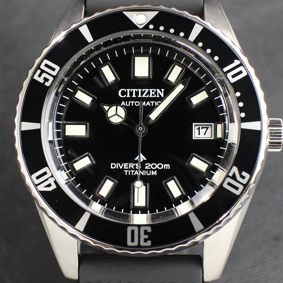 未使用品！CITIZEN プロマスター　自動巻　ダイバー　NB6021-17E MARINE シチズン プロマスター ダイバーズウォッチ チタン