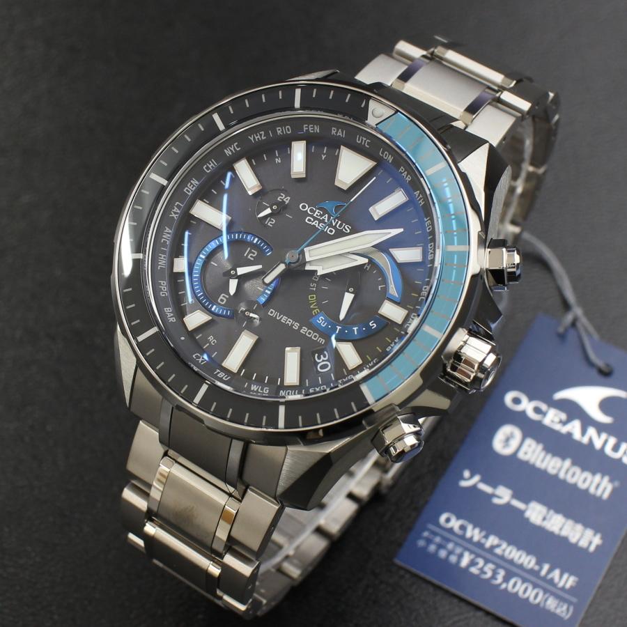 カシオ オシアナス カシャロ ソーラー電波時計 Ocw P00 1ajf 腕時計 送料無料 Ocw P00 1ajf C Watch Company 通販 Yahoo ショッピング
