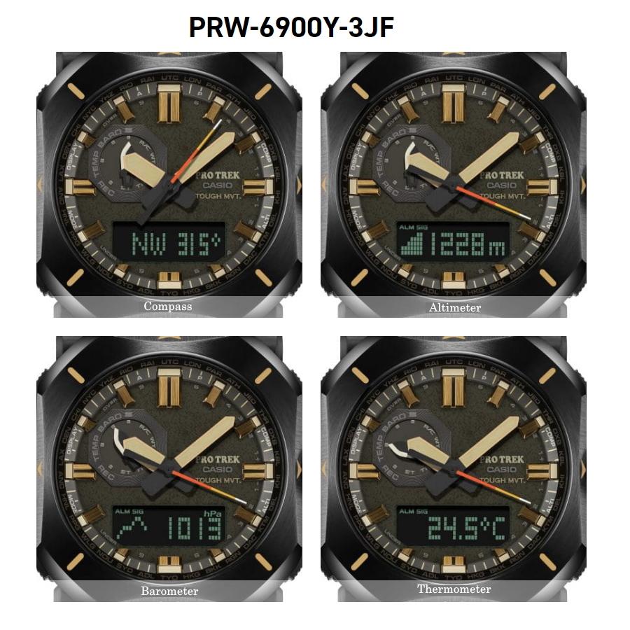 カシオ CASIO PRO TREK PRW-6900Y-3JF クオーツ 時計 PRW-6900Y-3JF | CASIO