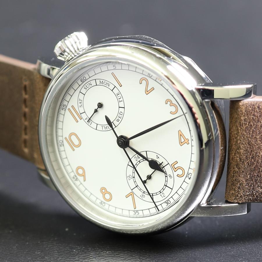 M.R.M.W. TYPE A-7 Aviation Hack Watch White クォーツ 腕時計 時計 送料無料の画像