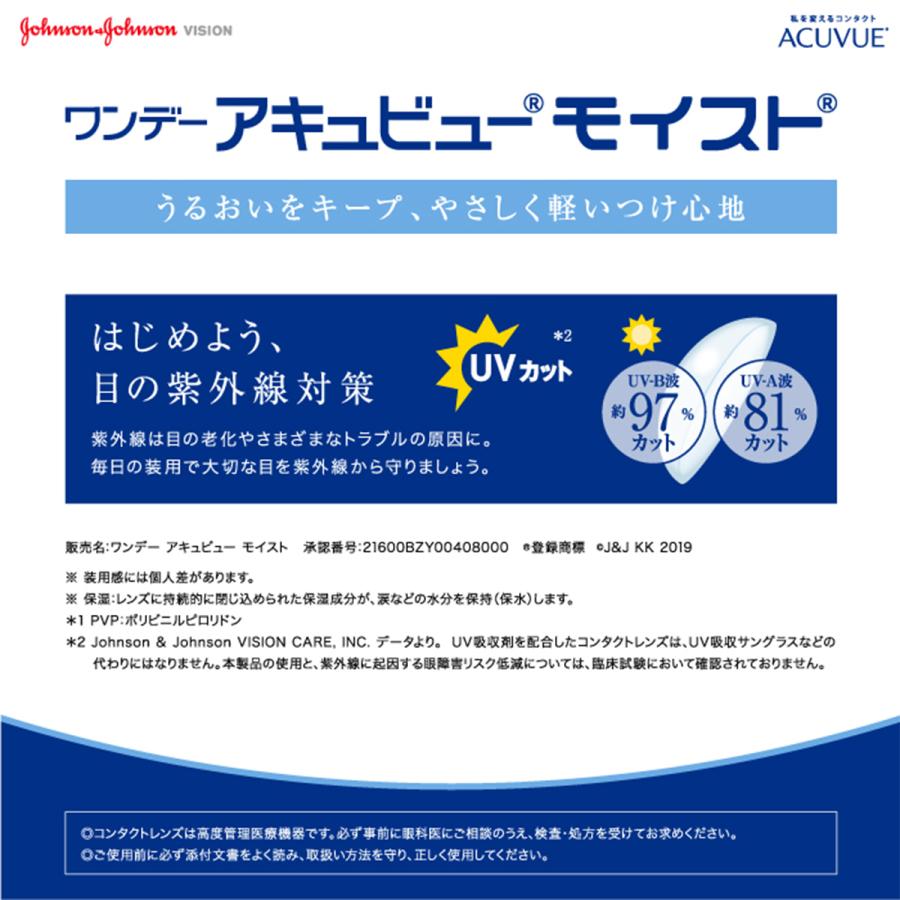 ワンデー アキュビュー モイスト 90枚入×6箱 / 送料無料 | ACUVUE | 03