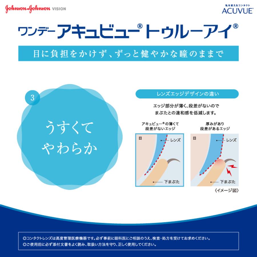 ワンデー アキュビュー トゥルーアイ 30枚入×4箱 / 送料無料 / メール便 | ACUVUE | 04
