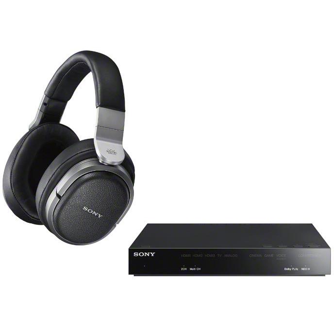 交換用新品イヤーパッド付】SONY デジタルサラウンドヘッドホン 