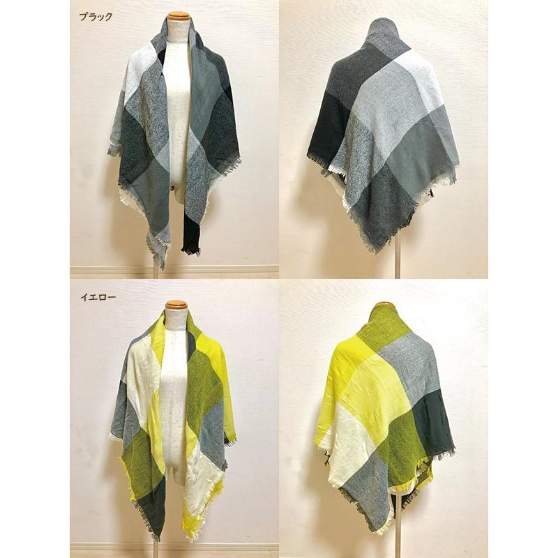 goa 大判ストール　四角 ストール 7色から選べる☆売り切れ必至のスクエア大判ストール第2弾