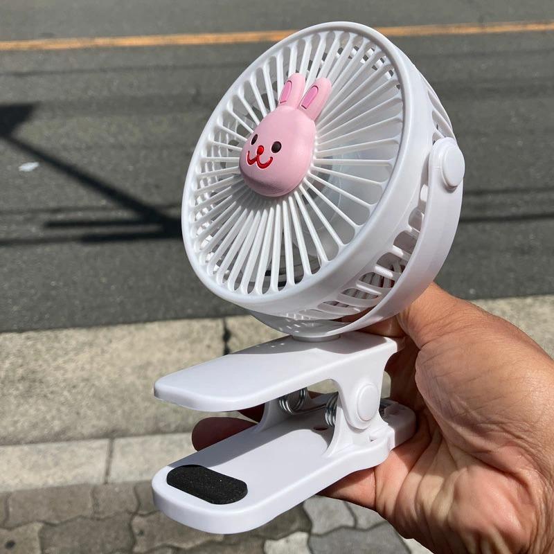 ベビーカー ミニ扇風機 自動首振り 小型 充電式 軽量 巻き付け 熱中症対策 Amazon | ベビーカー 扇風機 携帯 卓上/吊り下げ/手持ち/巻き付け