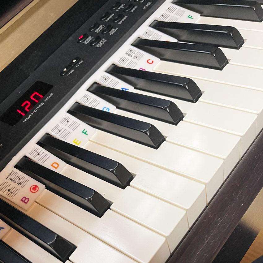 ピアノ 鍵盤 シート シリコンシート 88鍵 鍵盤シール 練習用 ピアノ 鍵盤 シート シリコンシート 88鍵 鍵盤シール 練習用
