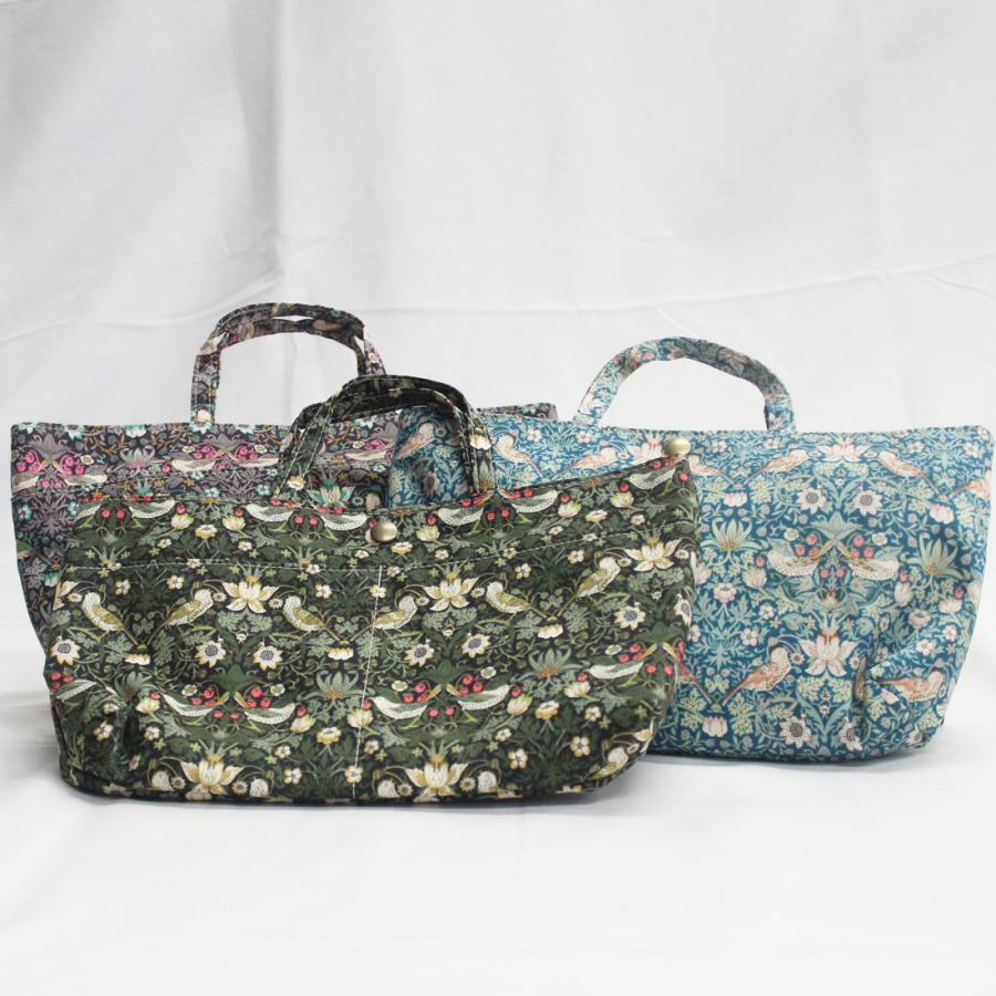 バッグインバッグ LIBERTY リバティプリント 収納 ファスナーポケット