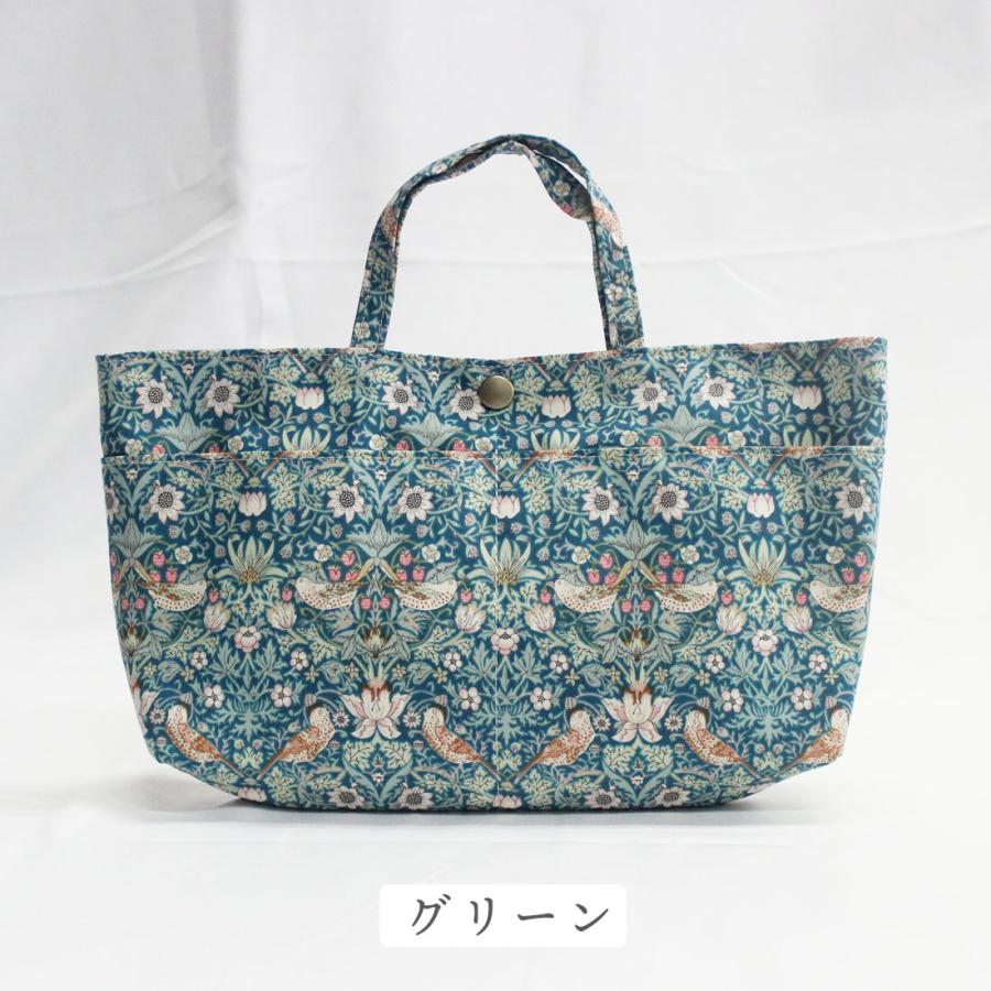 バッグインバッグ LIBERTY リバティプリント 収納 ファスナーポケット