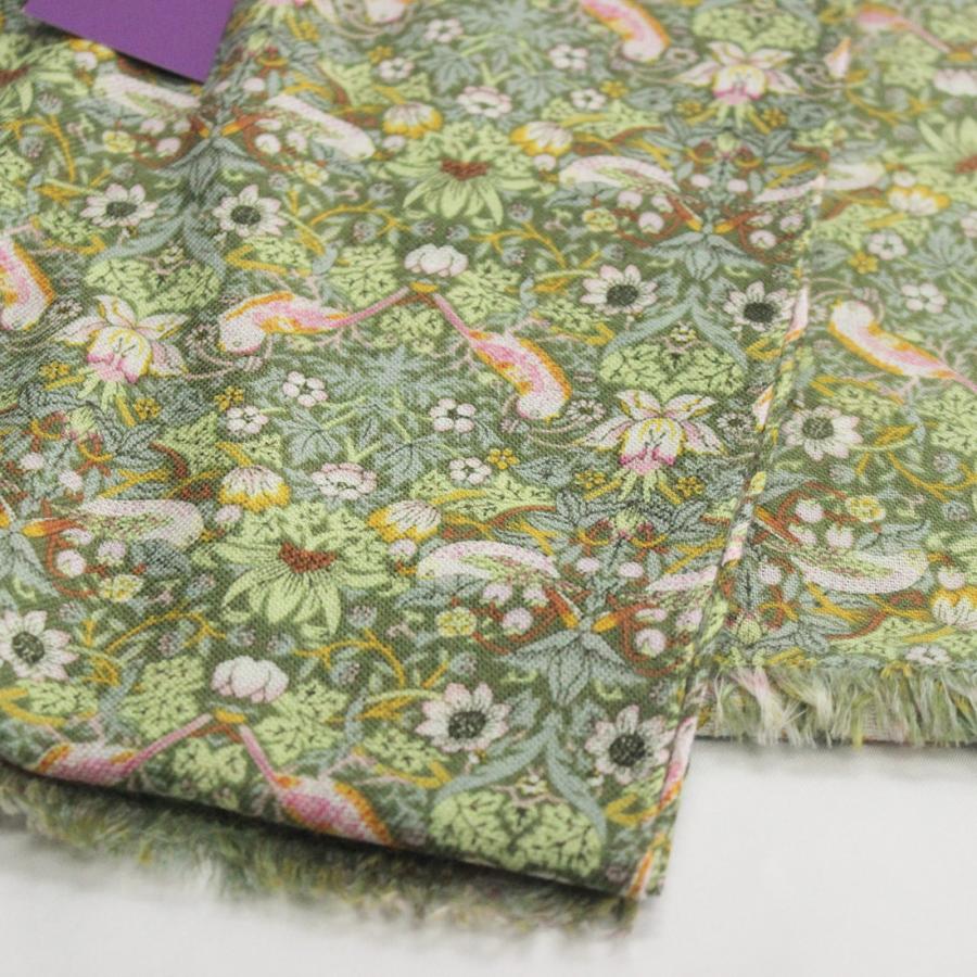 ストール リバティ柄 LIBERTY ウール100% 日本製で高品質 ソフトツイル